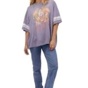 Daydreamer Queen Varsity Crest Tee OneSize Free People